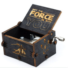 Wooden SW Music Box Ornament