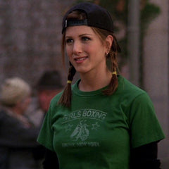 Friends Girls Boxing Print Cotton T-shirt