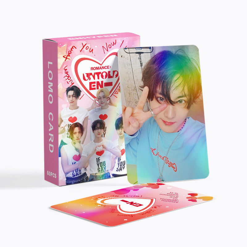 60 KPOP Laser Cards Collection