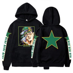 Unisex Casual Jojo Cosplay Relaxed Hoodie