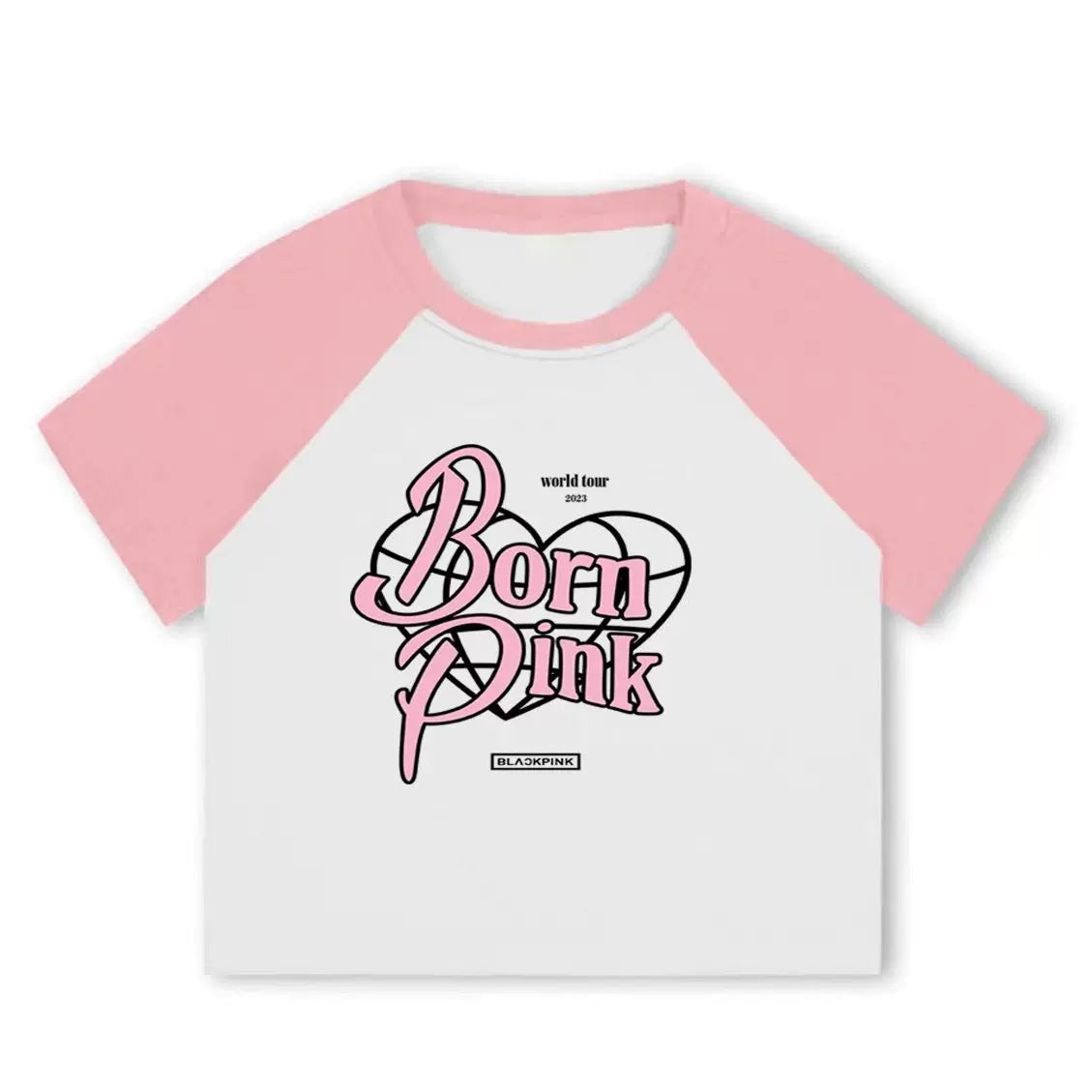 BORN PINK TOUR Crop T-shirt Vest