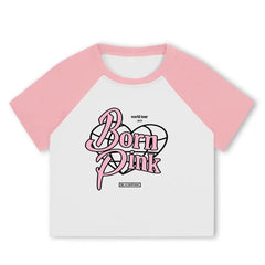 BORN PINK TOUR Crop T-shirt Vest