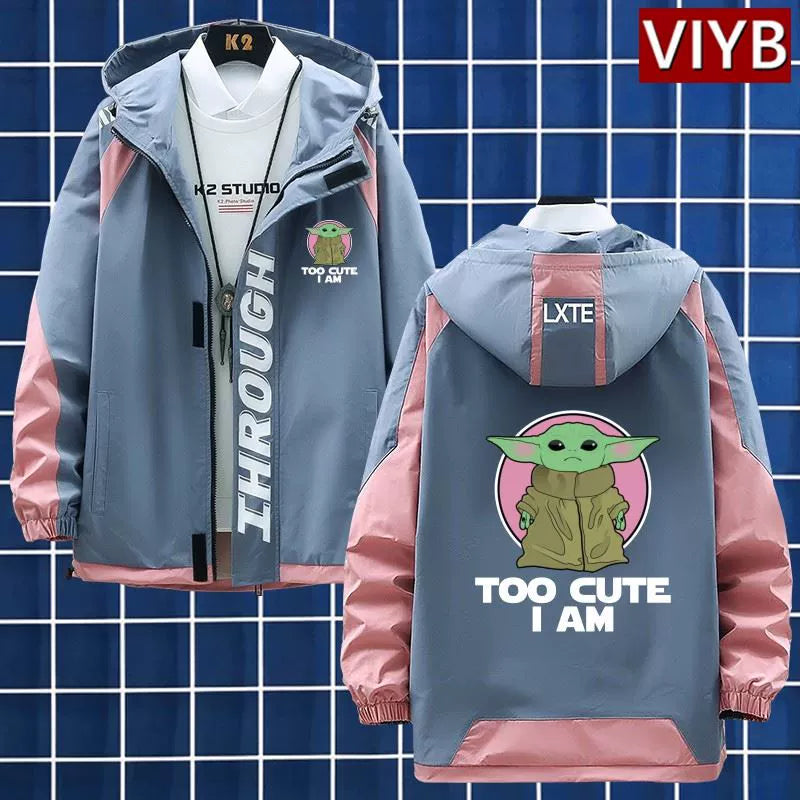 Mandalorian Thin Hooded Jacket Windbreaker