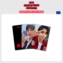 BANGTAN ARIRANG TOUR Europe Lucky Draw Photocard