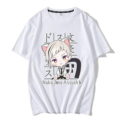 Casual Anime Graphic Short Sleeve T-Shirt