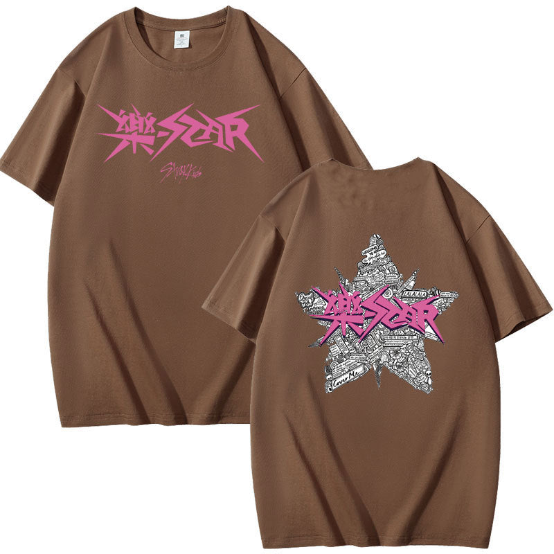 Dominate Print Summer Short Sleeve T-shirt
