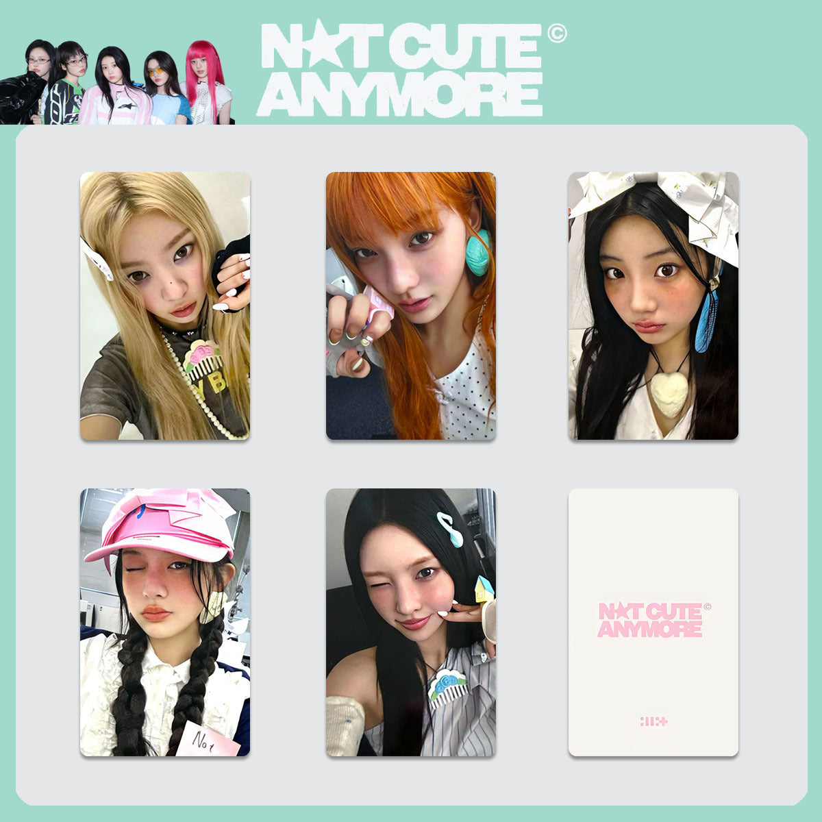 NOT CUTE ANYMORE Album Photocard Collection