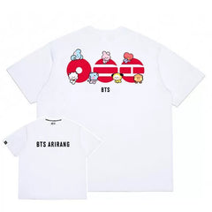 BANGTAN ARIRANG Crewneck Short-sleeved T-shirt