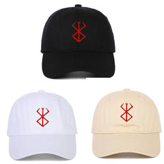 Casual Anime Embroidered Baseball Cap