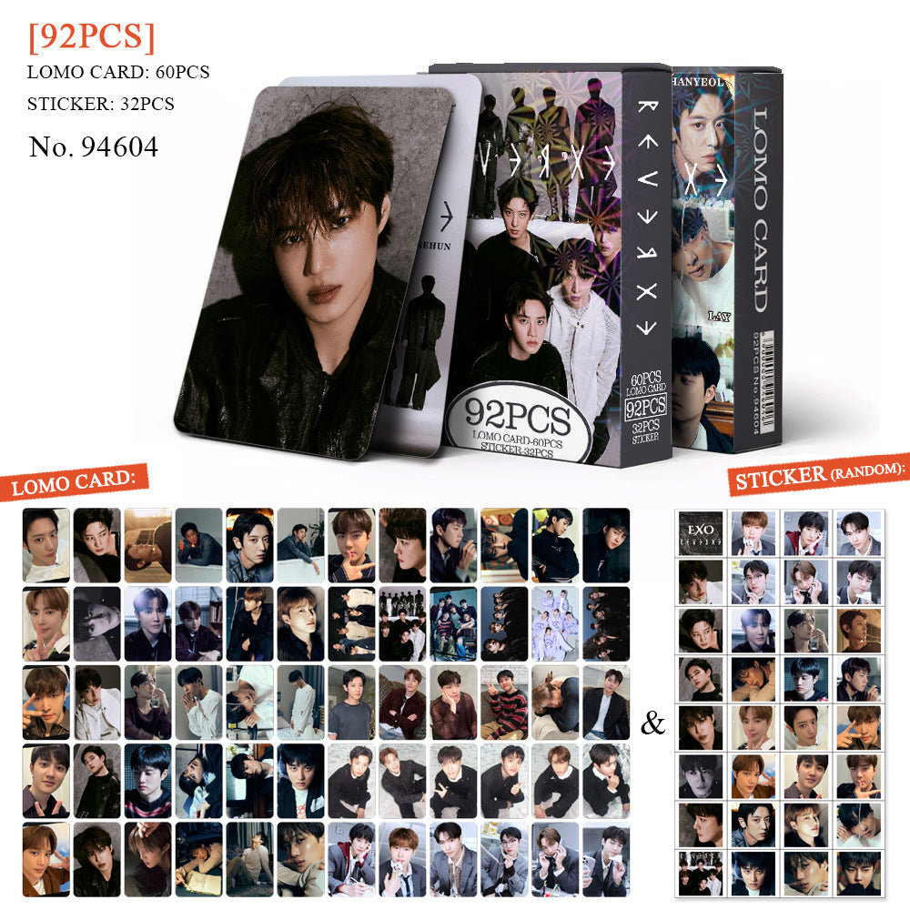 92PCS REVERXE Album Photocard Stickers Collection
