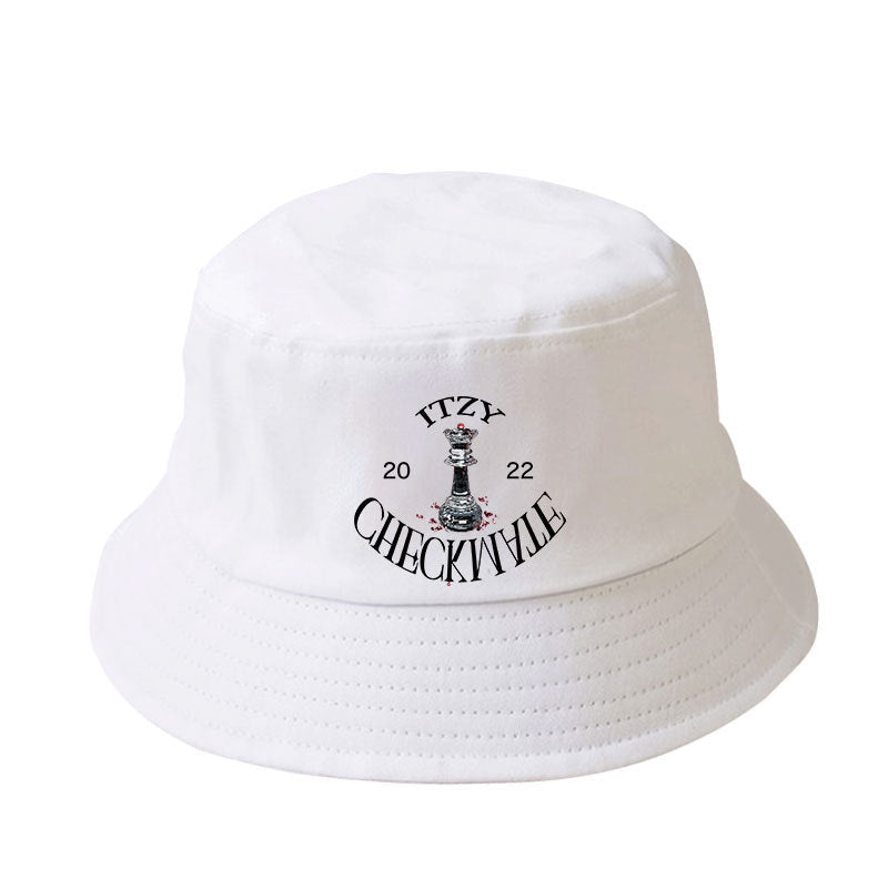 KPOP Album CHECKMATE Logo Bucket Hat