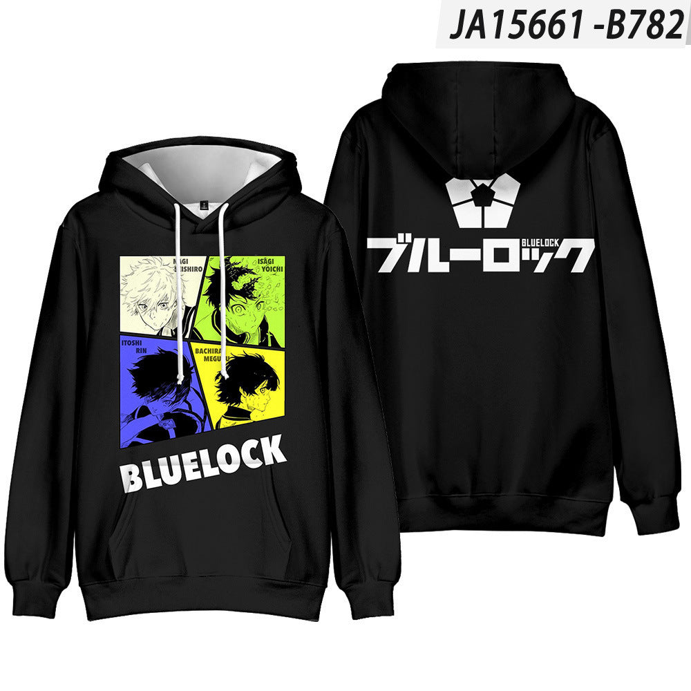 Unisex Anime 3d Casual Pullover Hoodie