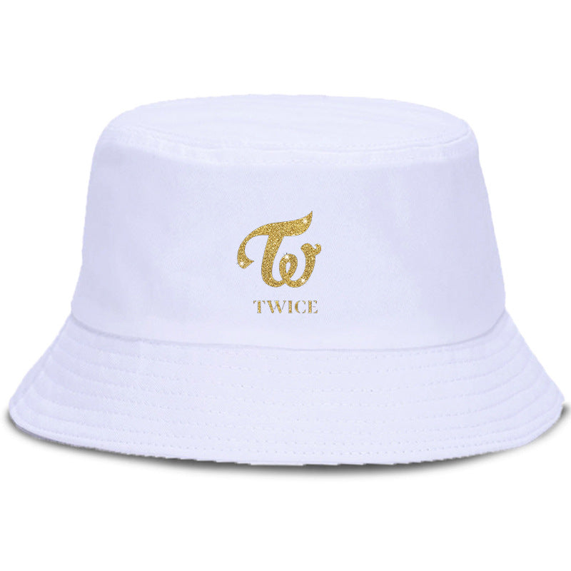 KPOP LOGO Print Bucket Hat