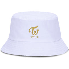 KPOP LOGO Print Bucket Hat