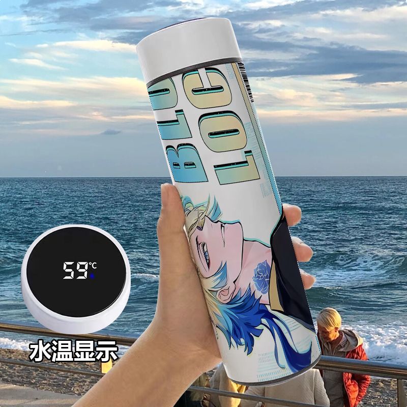 Anime Stainless Steel Portable Thermos Cup