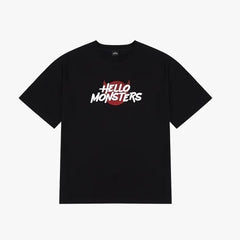 KPOP HELLOMONSTERS TOUR Printed T-shirt