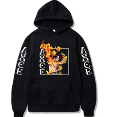 Trendy Unisex Anime Ace Pullover Loose Hoodie