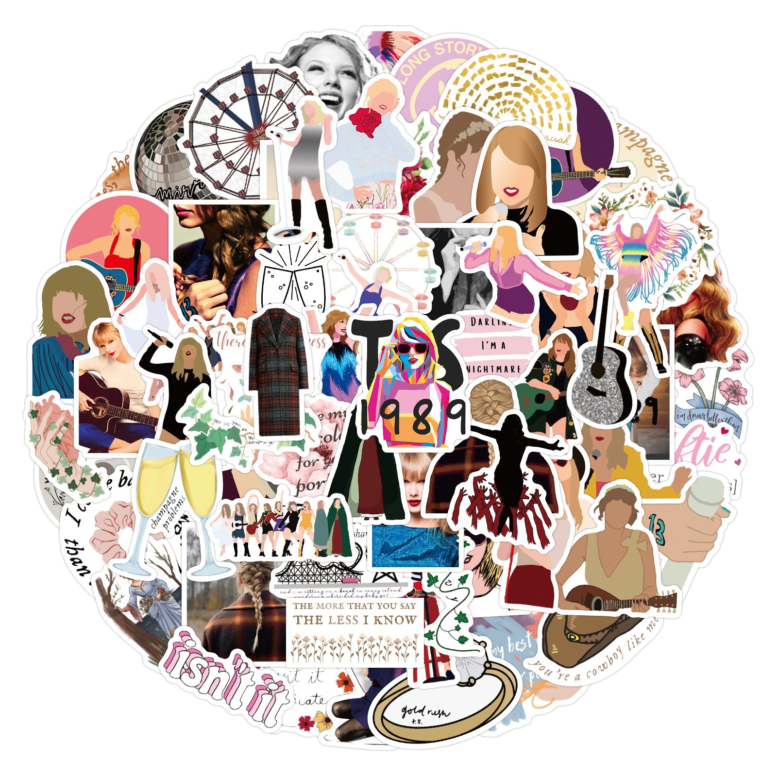 Taylor Luggage Stickers