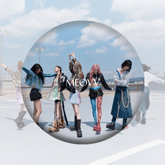 KPOP Album "MY EYES OPEN VVIDE" Badge Mirror Keychain