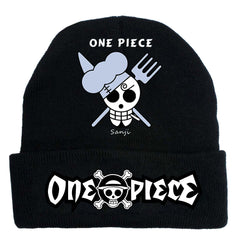 Trendy Luffy Print Knitted Hat