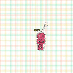 Kpop Cartoon Keychain Set