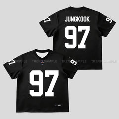 JUNGKOOK V RM JIN 3D Print Jersey T-shirt