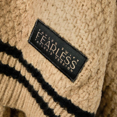 TS FEARLESS Single-breasted Sweater Cardigan
