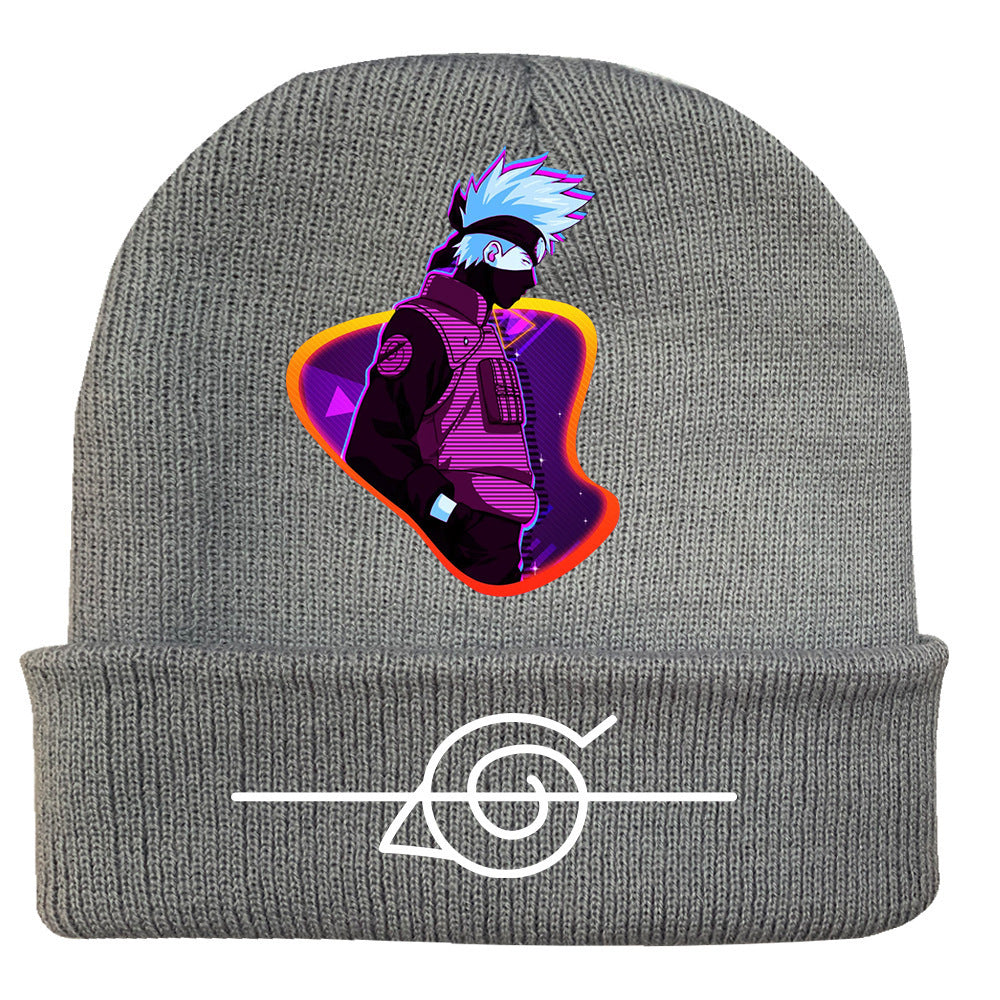 Casual Anime Printed Beanie