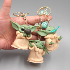 Creative Baby Yoda Doll Keychain Pendant