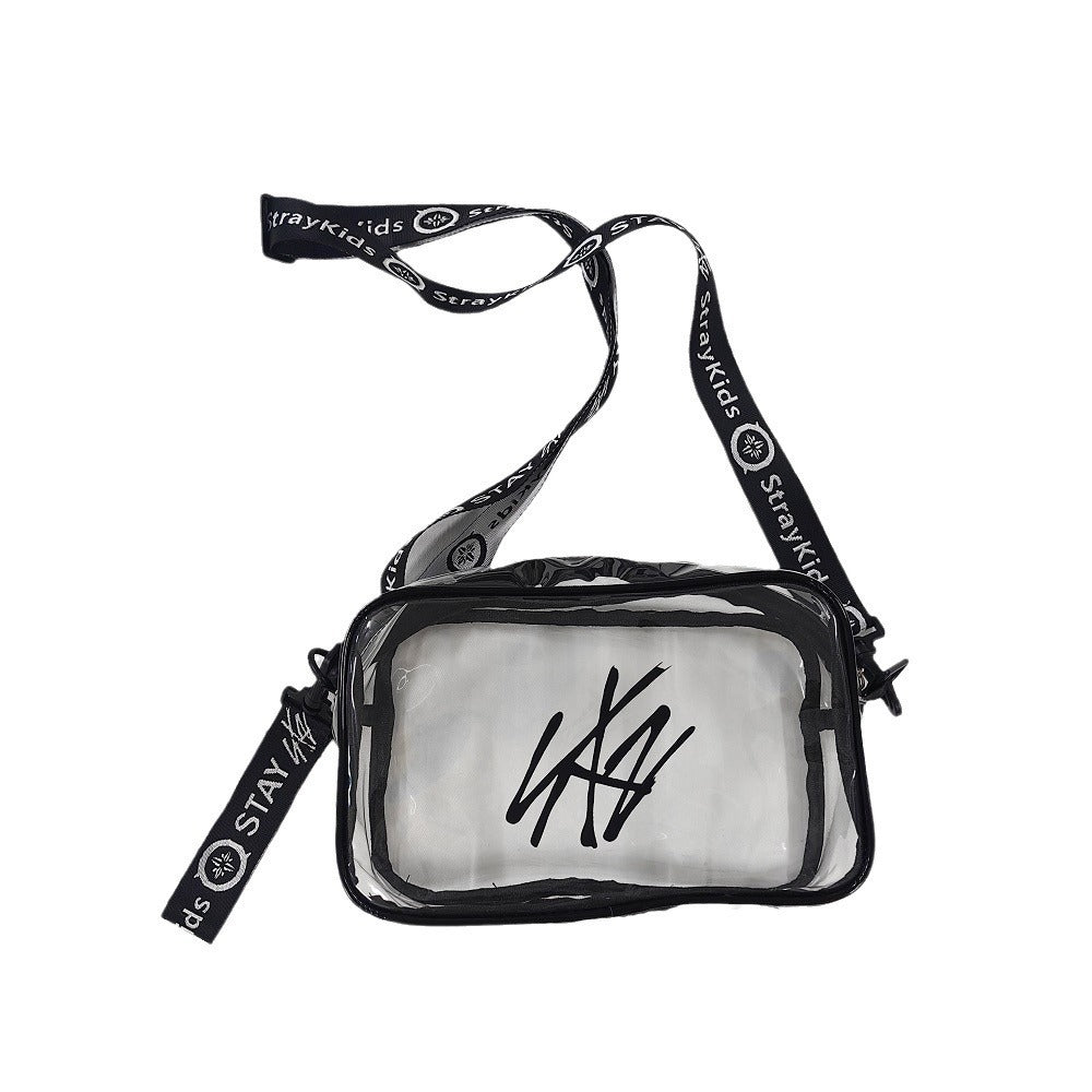 SKZ Transparent PVC Shoulder Bag