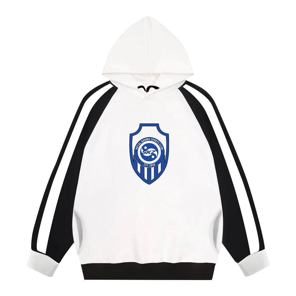 Karma Album Cartoon Printed Pocket Hoodie
