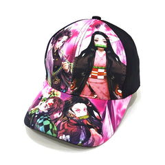 Casual Anime Print Baseball Cap