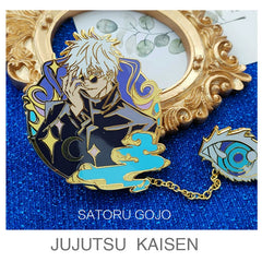 Exquisite Anime Metal Badge Pendant