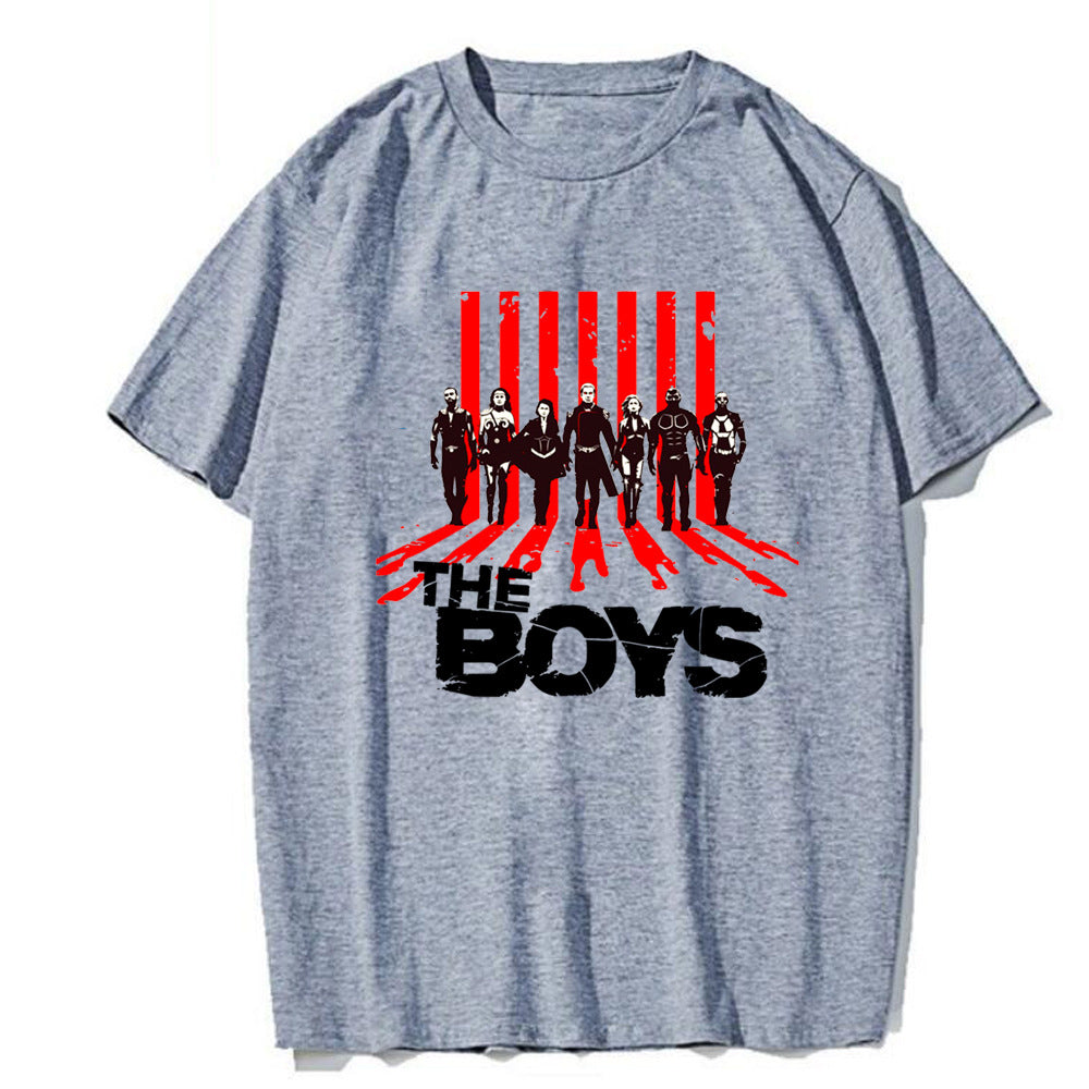 Casual The Boys Loose Short Sleeve Tee