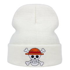 Trendy Anime Logo Embroidery Beanie