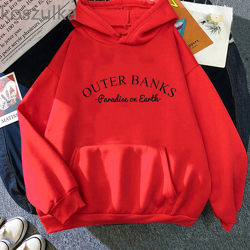 Trendy Casual Letter Printed Long-sleeved Hoodie