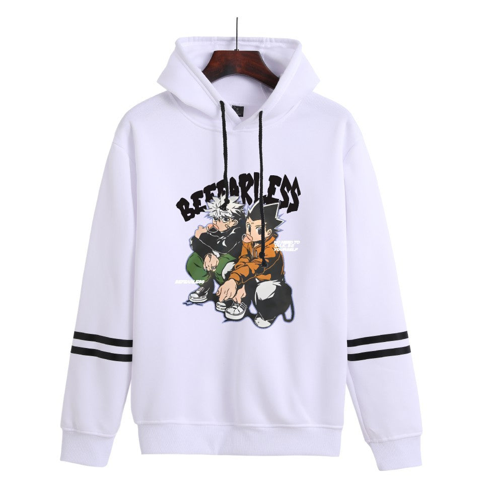 Unisex Trendy Anime Casual Loose Pullover Hoodie