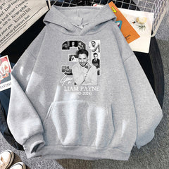 Liam Graphic Print Pullover Hoodie