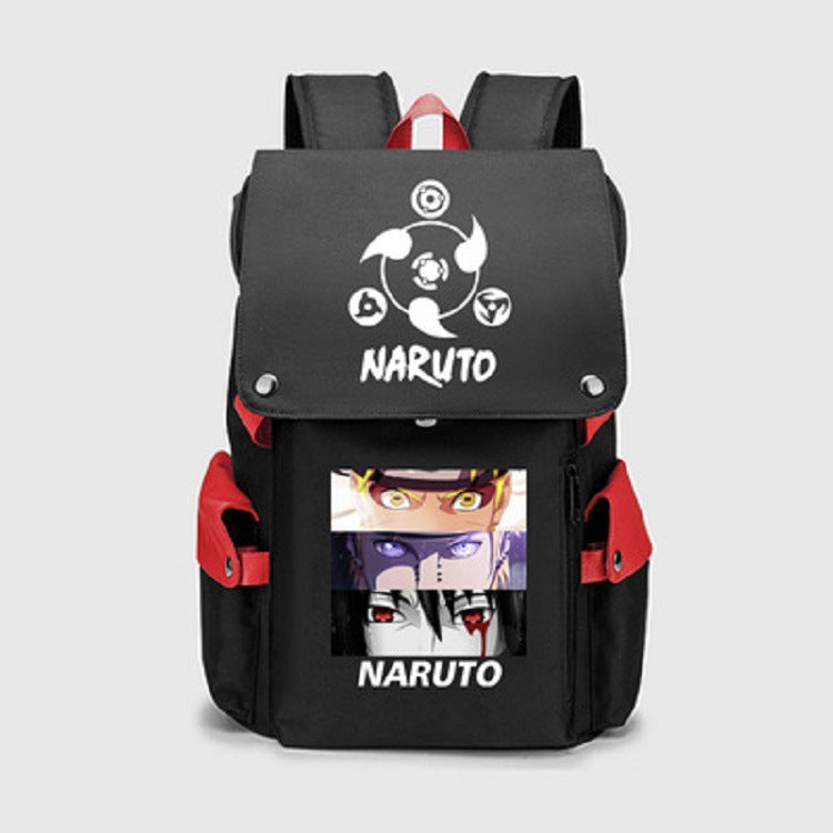 Trendy Anime Printed Large Capacity Backpack