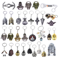 Darth Vader BB8 Keychain Pendant