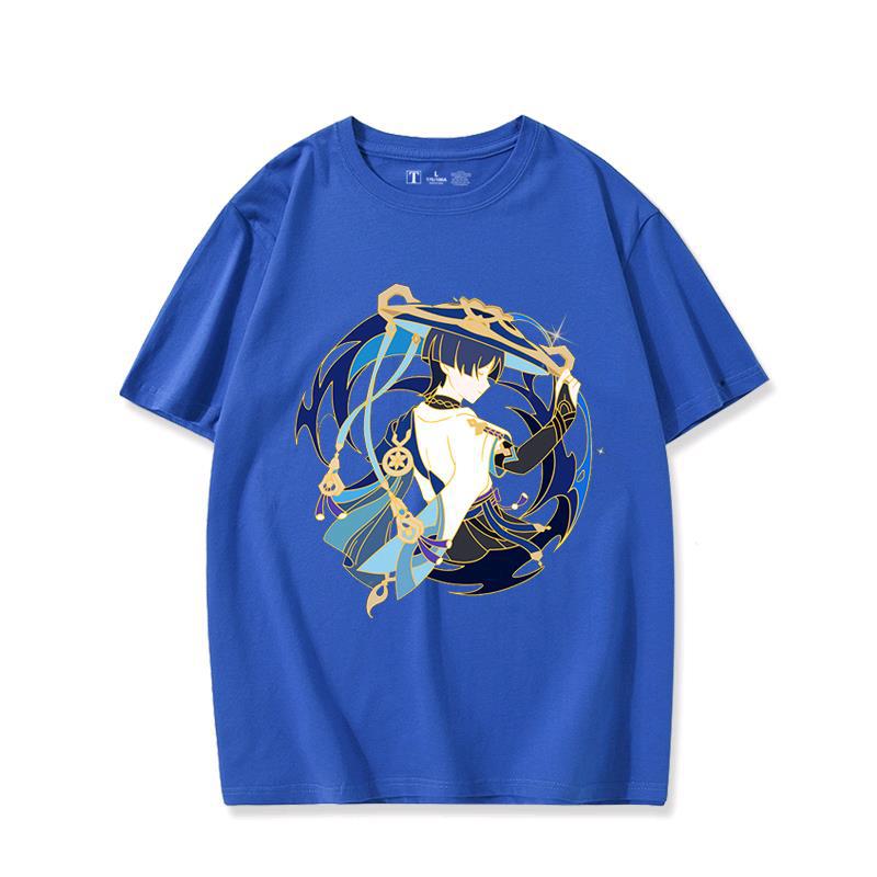 Unisex Game Scaramouche Cotton Short-sleeved T-shirt
