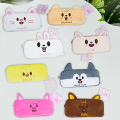 SKZ Plush Pencil Case Stationery Bag