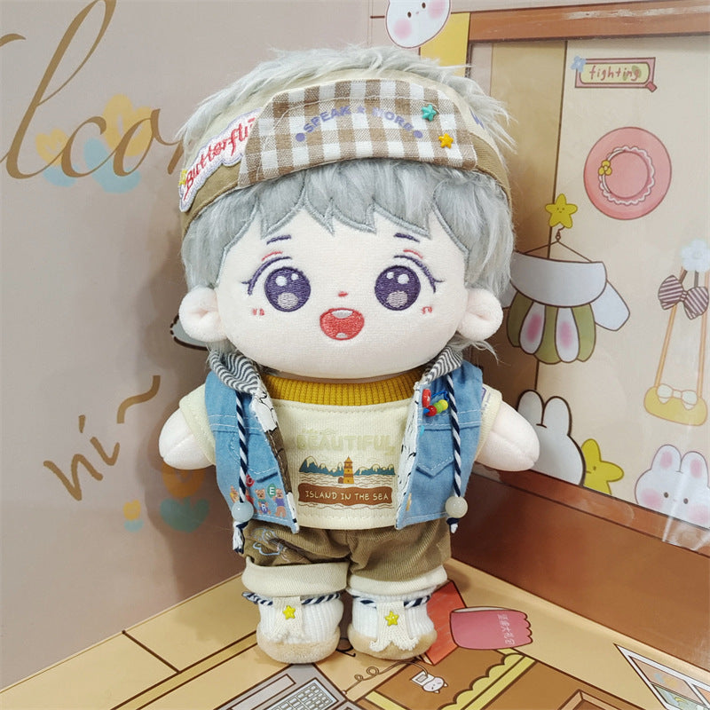 Cute Kpop Plush Doll with Clothes