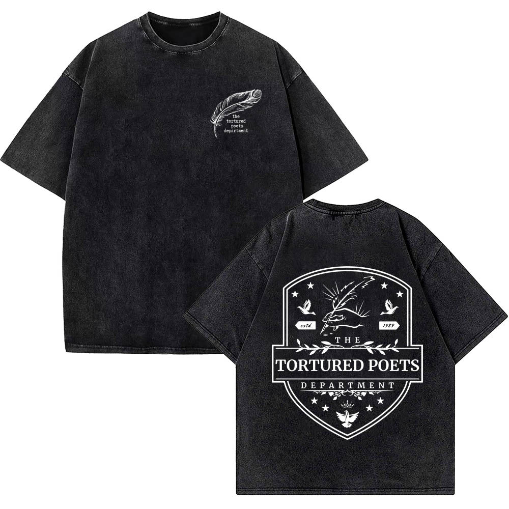 Vintage The Tortured Poets Department Washed T-Shirt