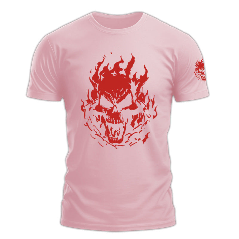 Cool Men's Ghost Rider Cotton T-shirt