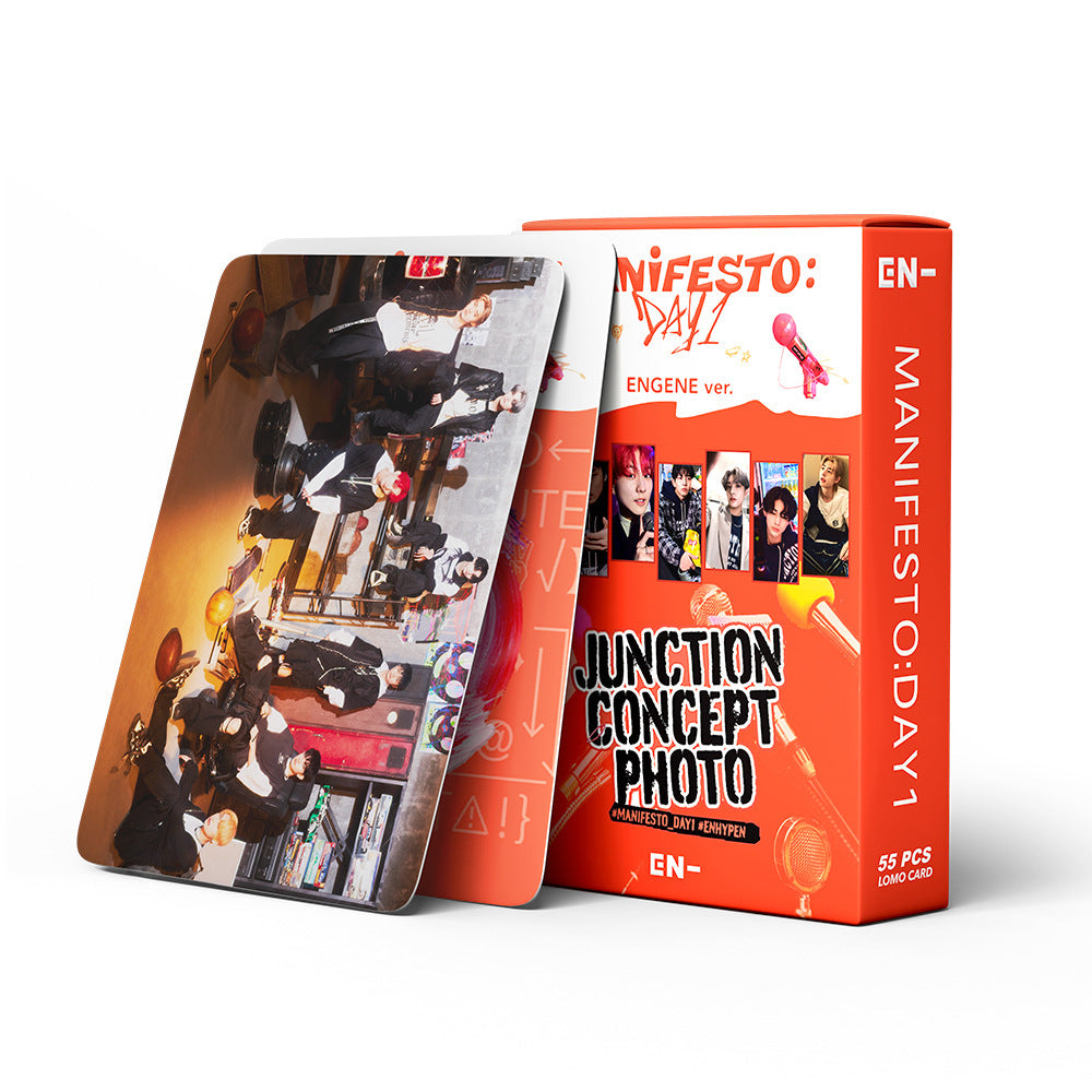 EN KPOP 55 PCS LOMO Card Collection