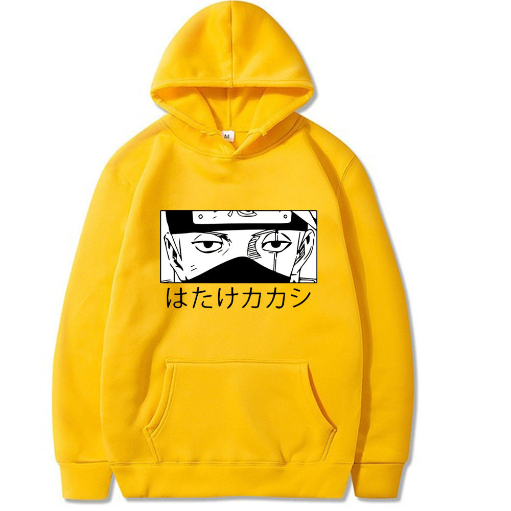 Unisex Anime Printed Casual Loose Hoodie