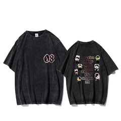 Vintage KPOP Birthday Digital Washed T-Shirt