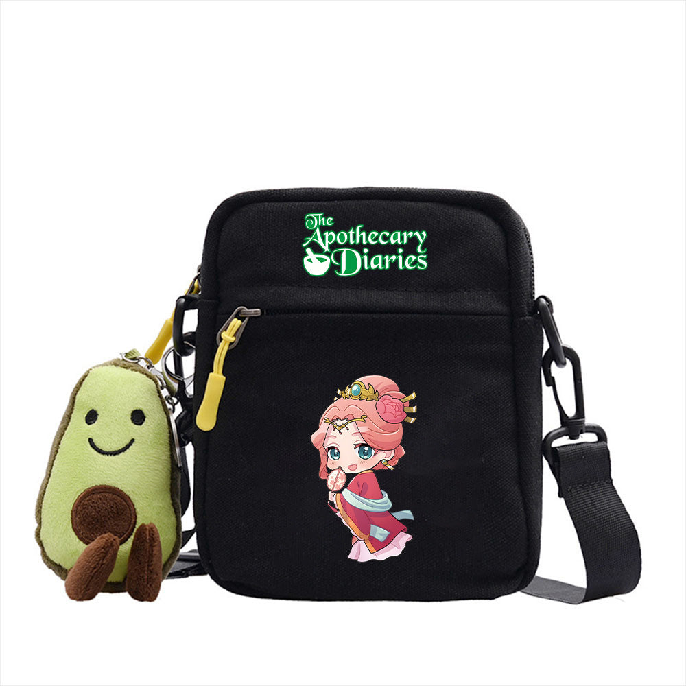 Versatile Anime Square Messenger Bag