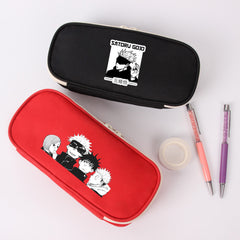 Trendy Anime Stationery Zipper Pencil Case